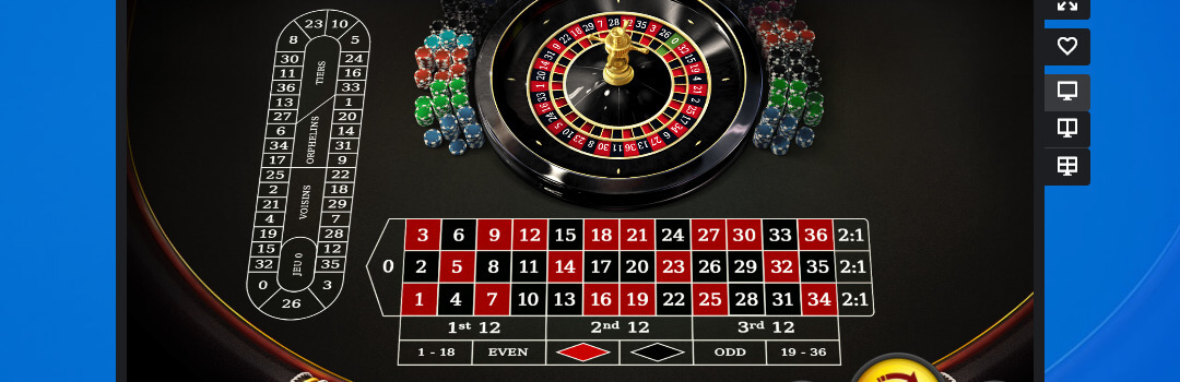 beliebtes europäisches Roulette in Online-Casinos